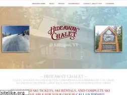 Sites similar to hideawaychalet.com