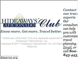 Sites similar to hideaways.com