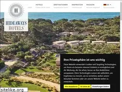 Sites similar to hideaways.de