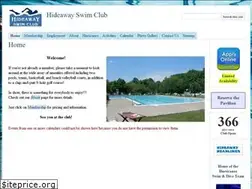 Sites similar to hideawayswimclub.com