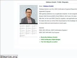 Sites similar to hidekazu-konishi.com