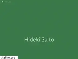 Sites similar to hidekisaito.com