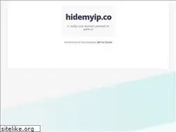 Sites similar to hidemyip.co