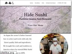Sites similar to hidesushi.com