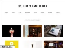 Sites similar to hidetosato.com