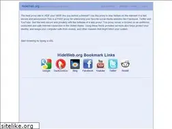 Sites similar to hideweb.org