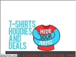 Sites similar to hideyourarms.com