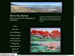 Sites similar to hidinthesierras.com