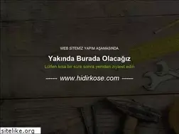 Sites similar to hidirkose.com