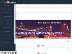 Sites similar to hidomains.com