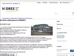 Sites similar to hidrex.de