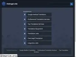 Sites similar to hidrogel.site