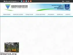 Sites similar to hidrogeofor.ro
