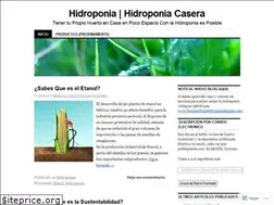 Sites similar to hidroponia7.wordpress.com