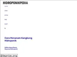 Sites similar to hidroponikpedia.com