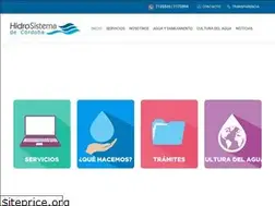 Sites similar to hidrosistema.gob.mx