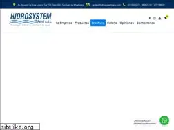Sites similar to hidrosystemperu.com