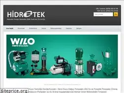 Sites similar to hidrotek.com.tr