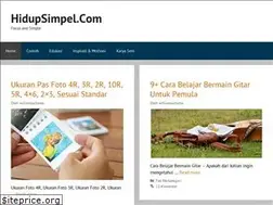 Sites similar to hidupsimpel.com
