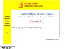 Sites similar to hieberelektro.de