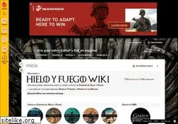 Sites similar to hieloyfuego.wikia.com