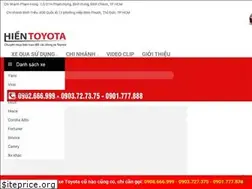 Sites similar to hientoyota.vn