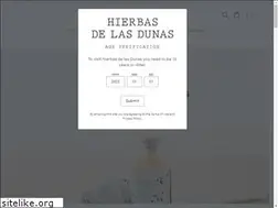Sites similar to hierbasdelasdunas.com