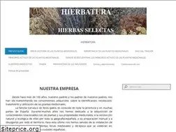 Sites similar to hierbatura.com