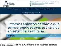 Sites similar to hierrosparrotta.com