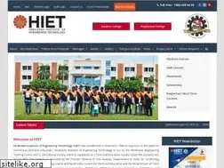 Sites similar to hiet.in