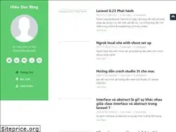 Sites similar to hieudev.com