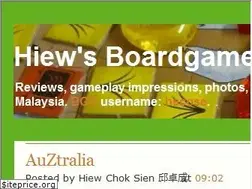 Sites similar to hiewandboardgames.blogspot.com