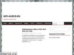 Sites similar to hifi-audio.ru