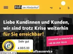 Sites similar to hifi-im-hinterhof.de