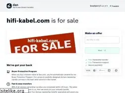 Sites similar to hifi-kabel.com