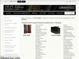 Sites similar to hifiaudio.com.ua