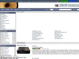 Sites similar to hifidatabase.com
