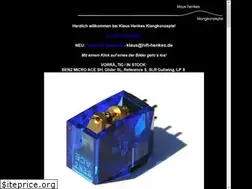 Sites similar to hifihenkes.de