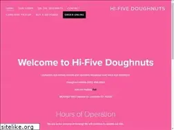 Sites similar to hifivedoughnuts.com