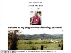 Sites similar to higginbothamgenealogy.com