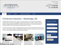 Sites similar to higginbothamins.com