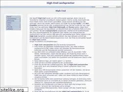 Sites similar to high-end-corner.de