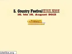 Sites similar to high-noon-festival.de