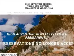 Sites similar to highadventurerentals.com