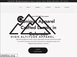 Sites similar to highaltitudeapparel.com