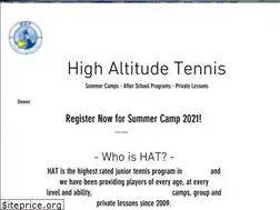 Sites similar to highaltitudetennis.com