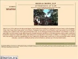 Sites similar to highandcrowe.com