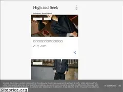 Sites similar to highandseek.blogspot.com