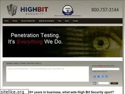 Sites similar to highbitsecurity.com