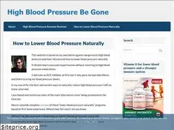 Sites similar to highbloodpressurebegone.com